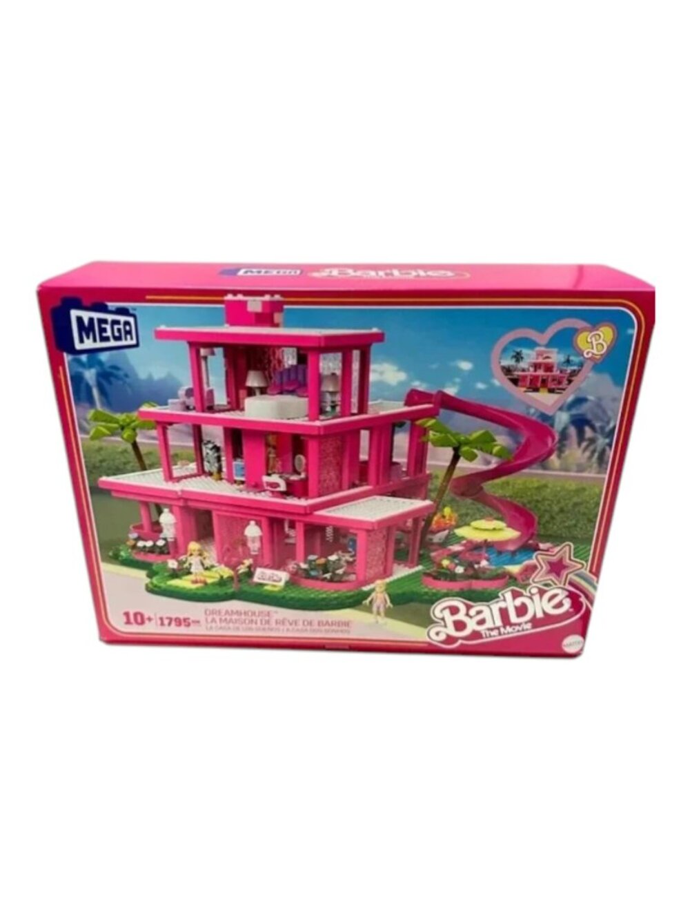 Barbie The‎ Movie Building Dream House MEGA Bloks 1795  Pcs Collectors
